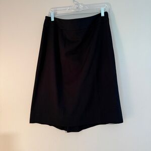Black pencil skirt